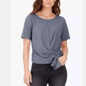 WILLIAM RAST Aubreigh Striped Tie-Front T-Shirt